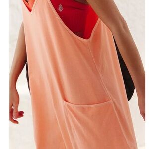 NWT FP Movement by Free People Coral Hot Shot Onsie